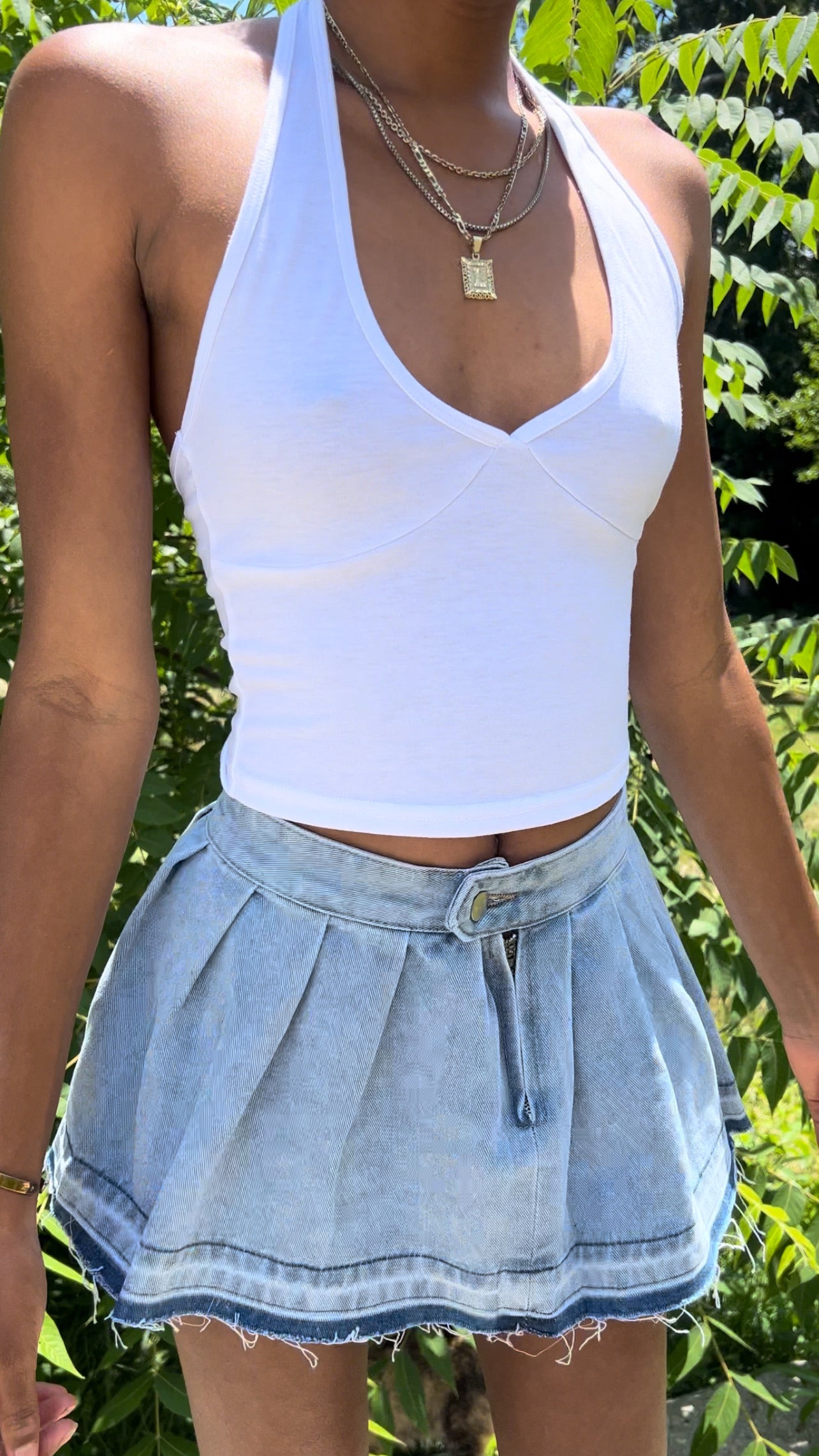 It Girl Denim Skirt